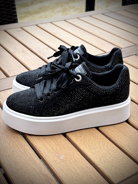 MICHAEL Michael Kors Shoes - MICHAEL Michael Kors Romey Embellished Platform Sneakers